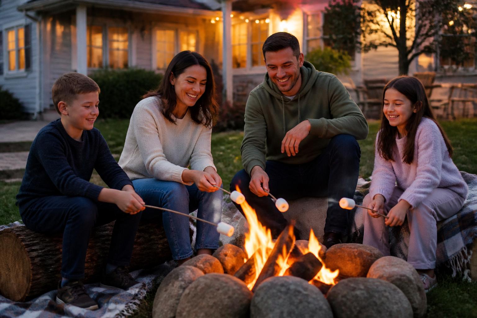 Evening Bonfires