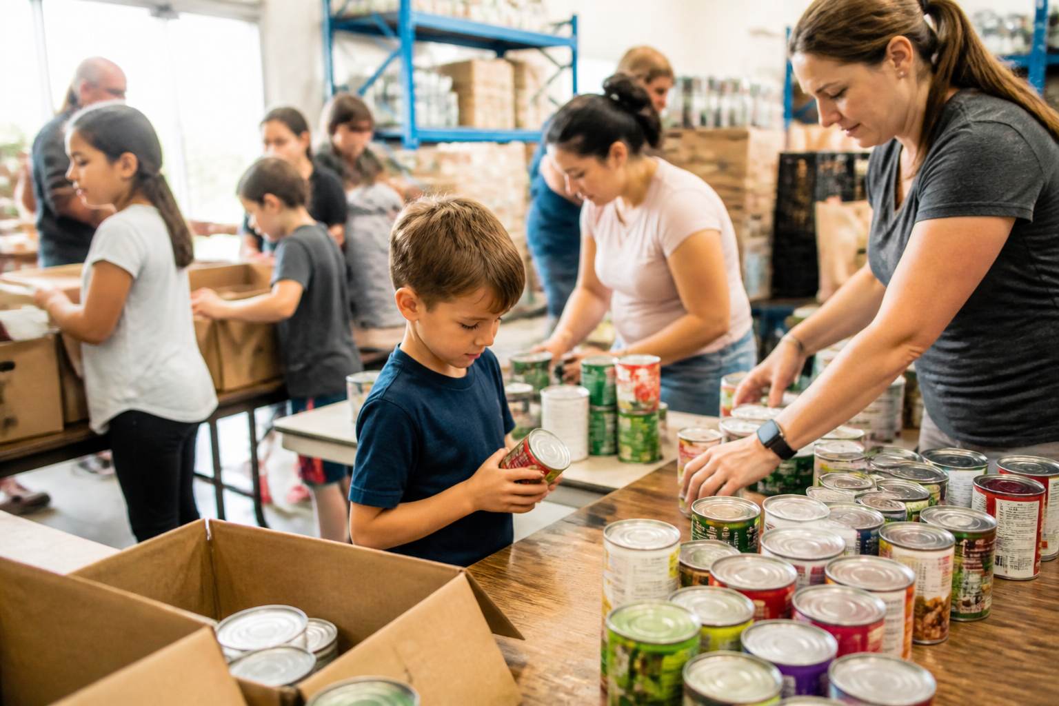 Food Bank Sorting